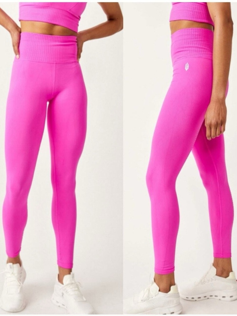 Free People Movement Good Karma Leggings - Hot Pink